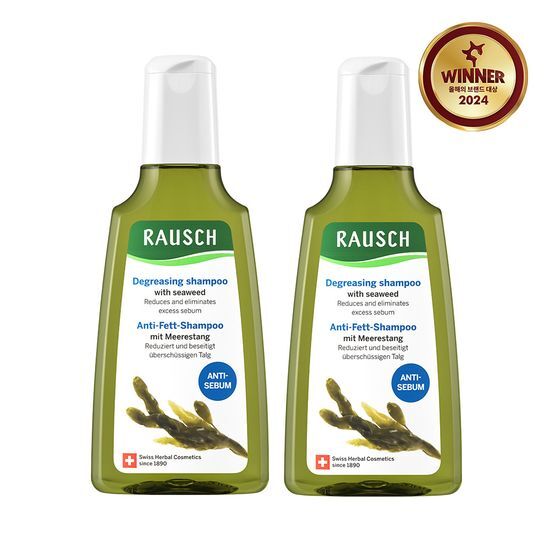 [ギュミンピック/脂性頭皮クレンジングシャンプー] ラウシュ シーウィード デグリージング シャンプー 200ml デュオ企画 (200ml+200ml)