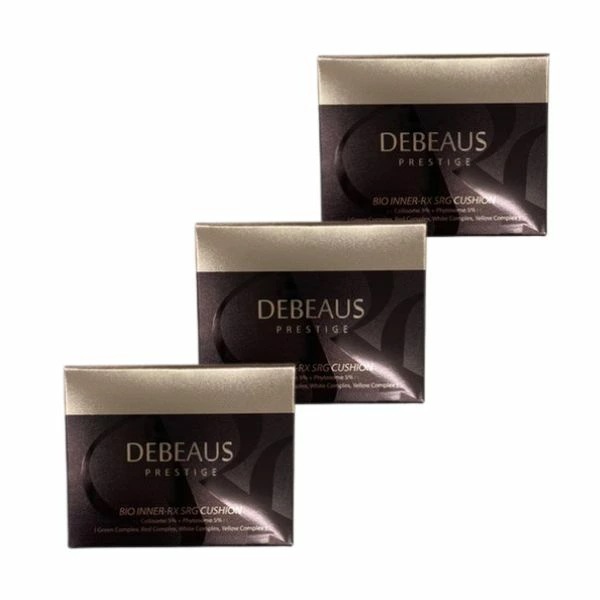 ディビュースクッションファンデーション本体15g+レフィル15g 3個 DEBEAUS 正規品 韓国コスメ