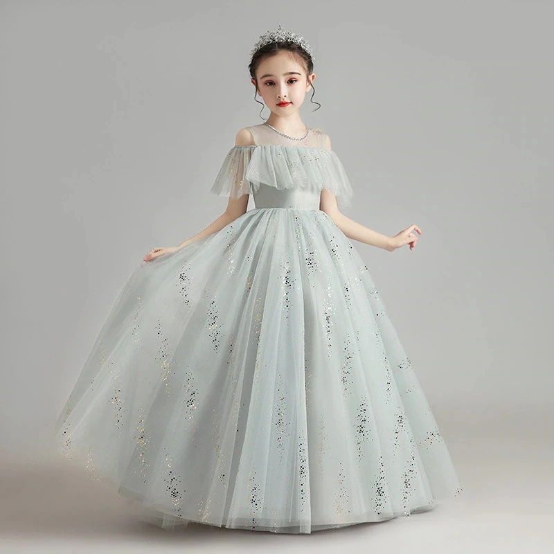 【3日出荷】新作 子供ドレス タフタ 花童 おしゃれ 司会110/120/130/140/150/160