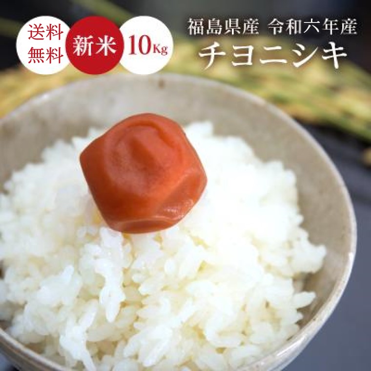 令和６年産 福島県産 チヨニシキ 10Kg　米　お米
