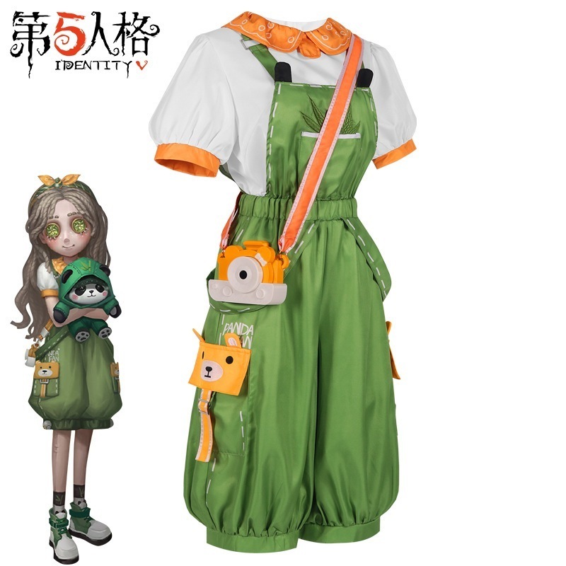 第五人格cos服求生者小少女-もくもくと仲間パンダ背帯服コスプレコスプレ 6,530円