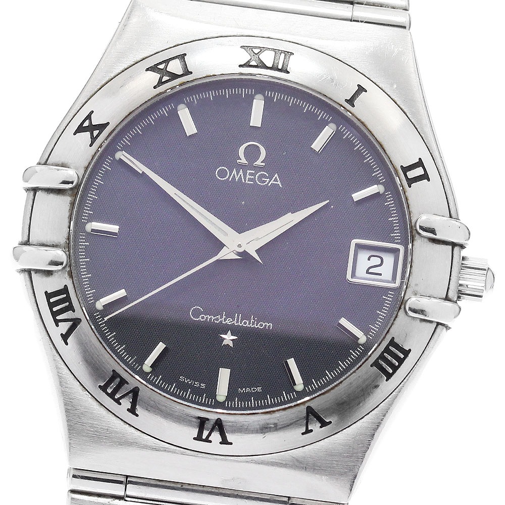 オメガ OMEGA 1512.40 コンステレーション デイト クォーツ メンズ 保証書付き_903800【中古】