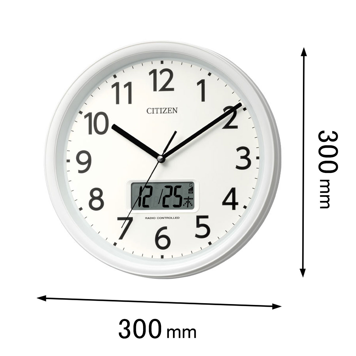 シチズン 電波掛け時計 8FYA05-003