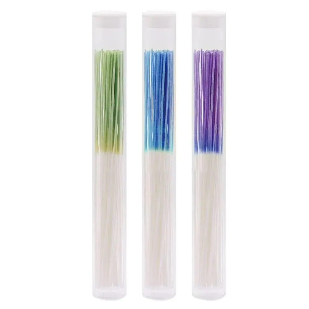 ピアス穴掃除 ピアスクリーナー ピアスホール 洗浄 ピアス穴 洗浄 ポータブル ピアス穴掃除 耳洗潔 臭気除去 肌にやさしい 安全 無刺激 使い捨て 耳穴クリーニングライン 男女兼用 60個入り紫＋