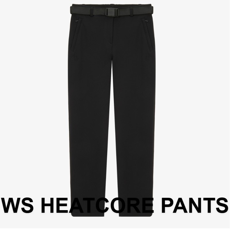 韓国正規品保証 関税負担なしNP6PR81A WS HEATCORE PANTSデイリー 基本 着装 男子 女子 人気 韓国 ファッション 男女共用 アウトドア