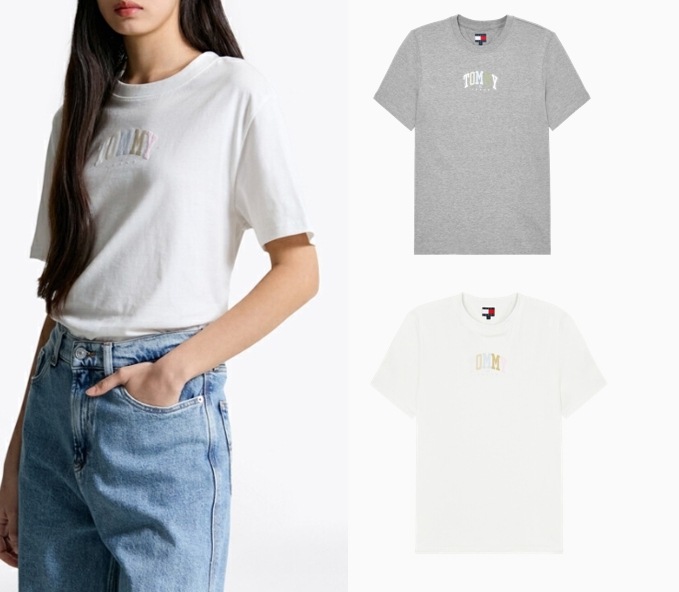 Relaxed Varsity T-shirt (T32F1TTO40TWT1) 7,964円
