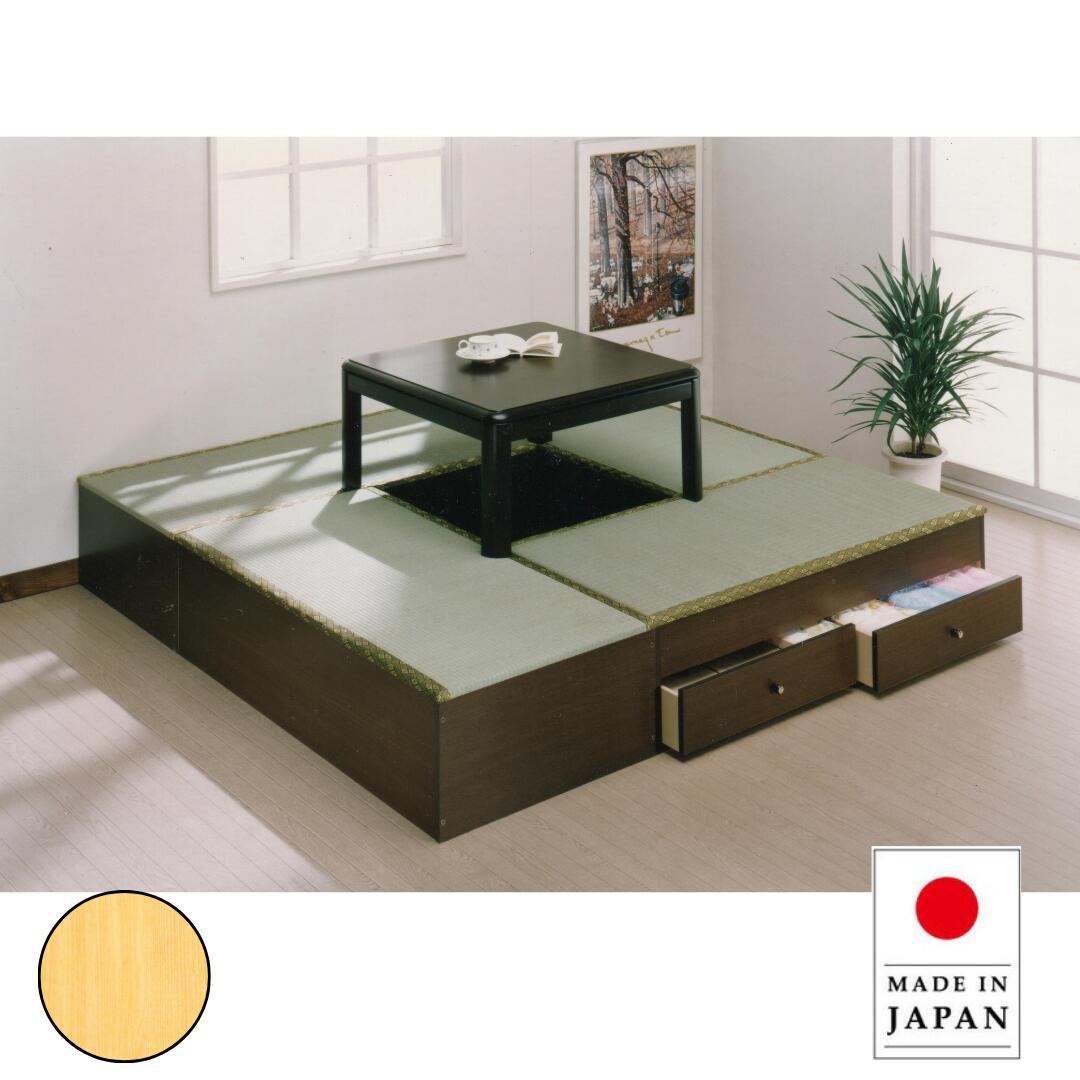 高床式収納ユニット畳 4.5畳セット 高さ31cm 45cm 小上がり 畳 収納 ユニット畳 ベンチ ユニット畳 くつろぎ リビング収納 ベンチ ベッド 拡張 たたみ 和 腰F-30+32*3+33
