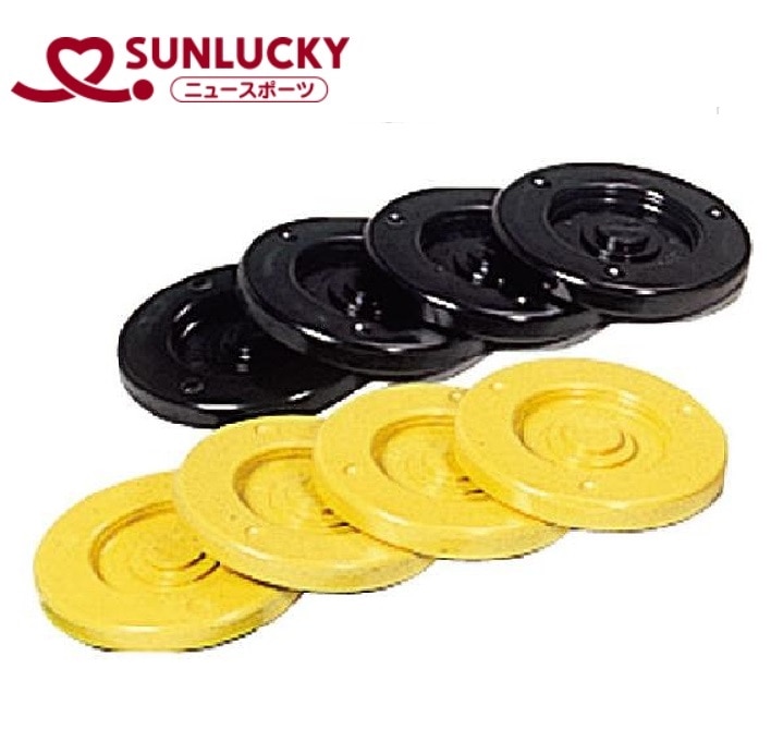 サンラッキー(Sunlucky) SNL-SCX3 シャフルボード用 ディスク(8枚セット) SNLSCX3