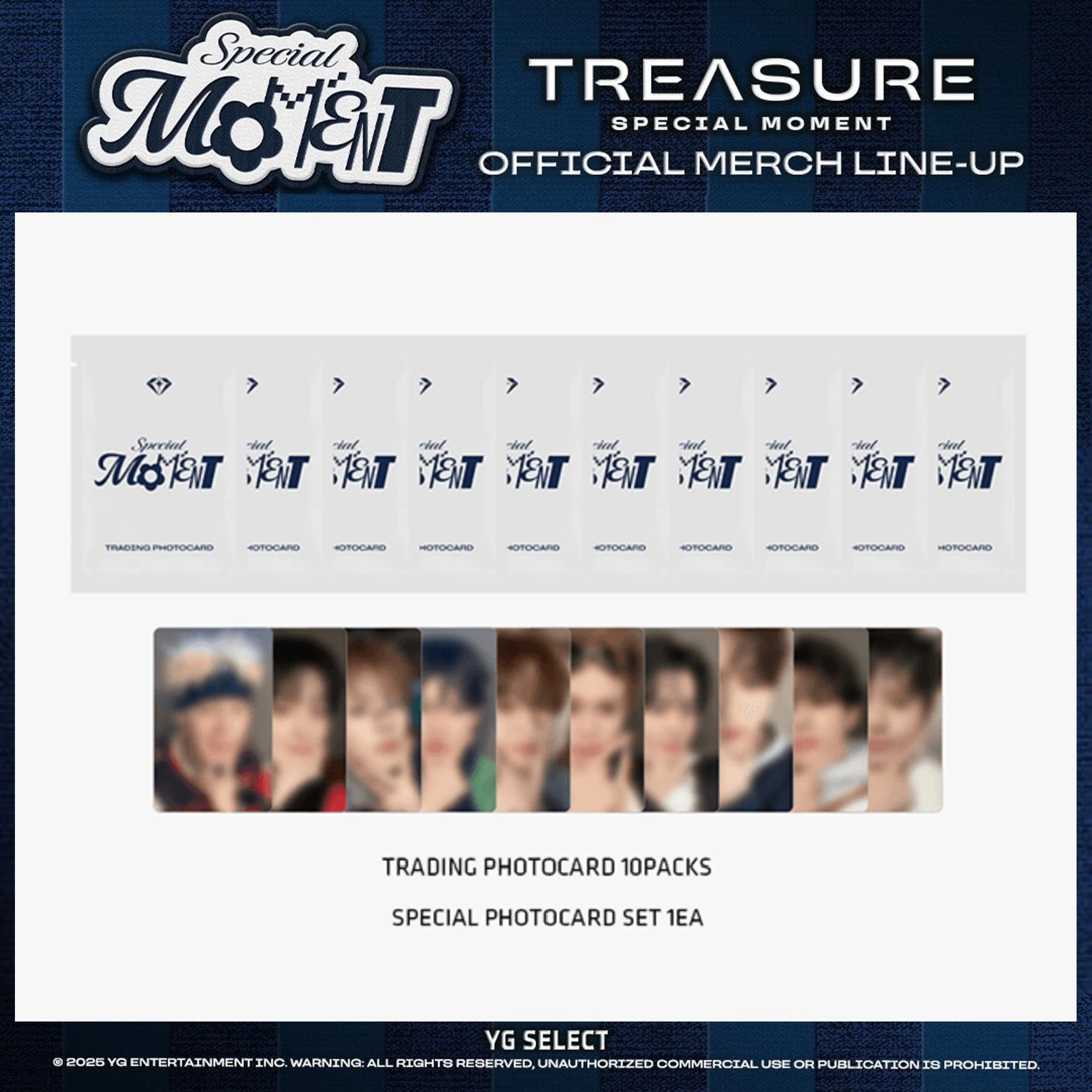 【国内発送】 【公式】 TREASURE 【 PHOTOCARD BULK PACK 】 2025 FAN CONCERT SPECIAL MOMENT IN SEOUL OFFICIAL MD