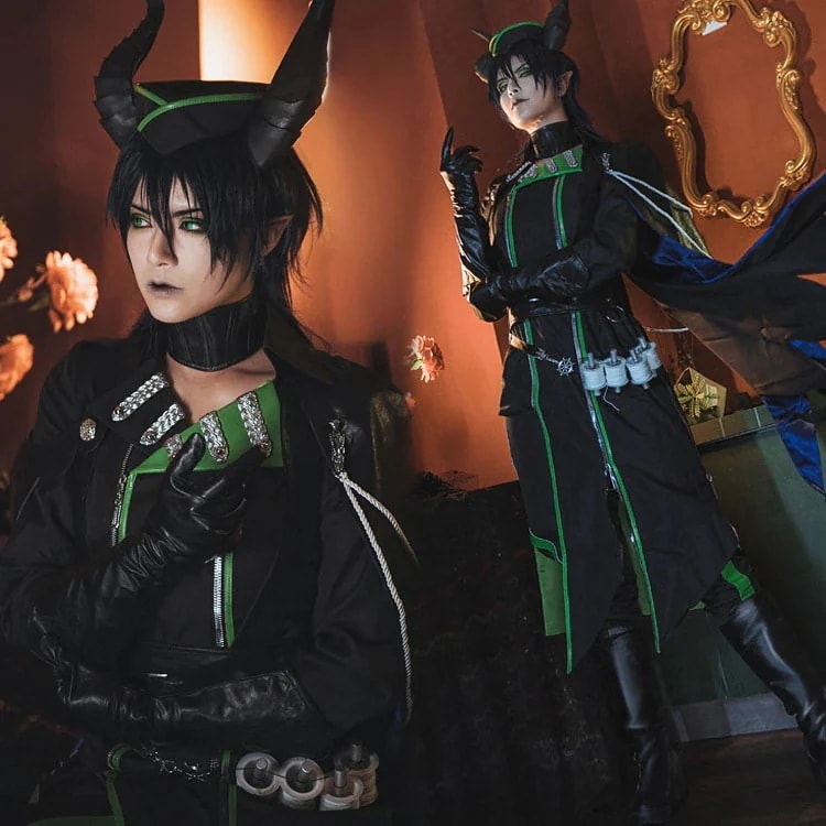 ツイステッドワンダーランド　ツイステ　ディアソムニア寮　マレウスドラコニア　コスチューム コスプレ期間限定30％ 15,849円