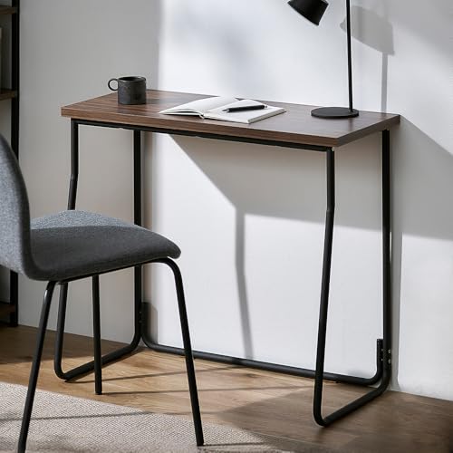 アイリスオーヤマ テーブル 机 センターテーブル 収納付き 部屋を広く使える 単身 一人暮らし おしゃれ アイアンウッド IWD-790 ウォールナット/ブラック 【HIROBIROシリーズ】