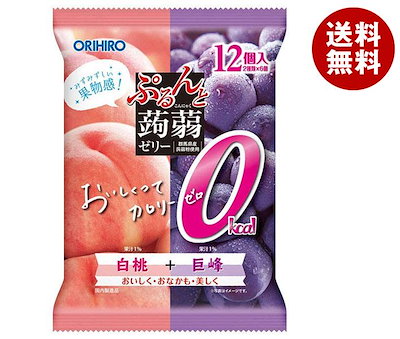 オリヒロ ぷるんと蒟蒻ゼリーカロリーゼロ 白桃＋...のサムネイル