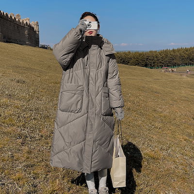 人気沸騰新柄追加 中綿コート レディース 中綿ジャケット ロング丈 アウター 厚手 ふわふわ 暖か30%までに制限