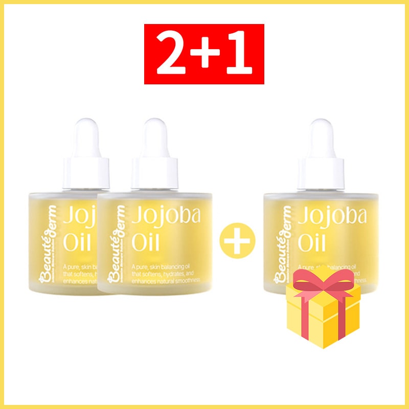 【2+1】ホホバオイル50ml イナードライ解決/皮脂コントロール/深い保湿/鎮静/みずみずしい肌/べたつかない/韓国正規品(+サンプル追加贈呈)
