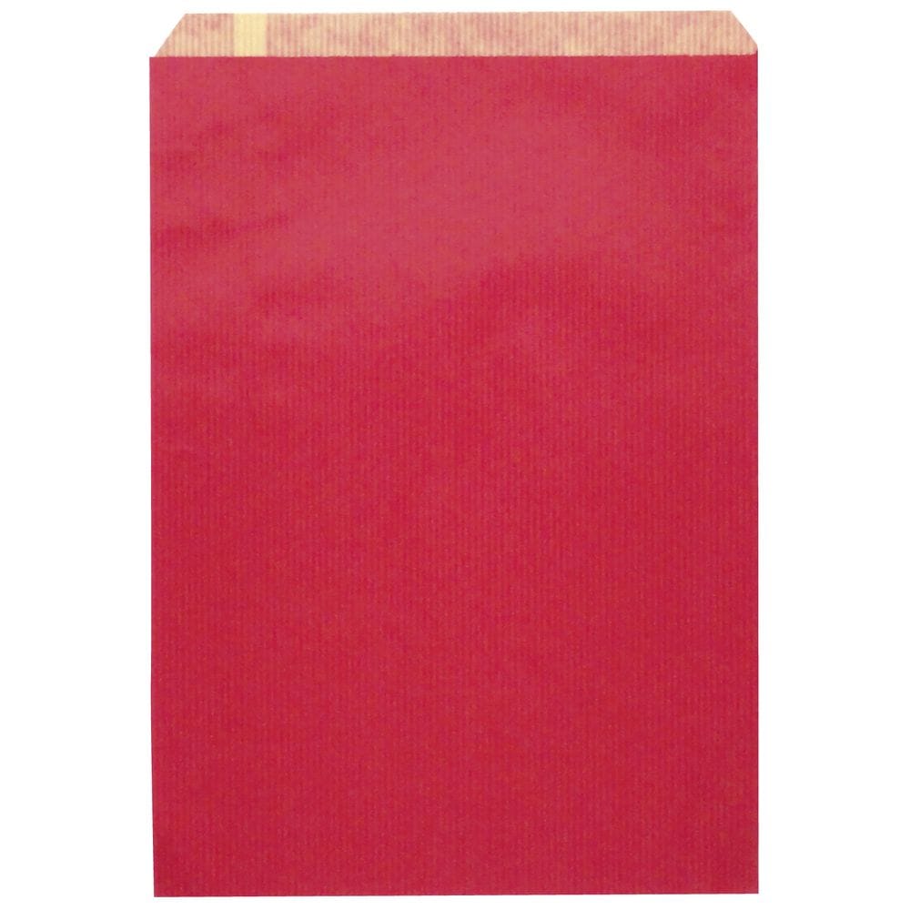 （まとめ買い）ササガワ ギフトバッグ 平袋（紙袋） ルージュ 180x245mm 200枚入 50-1506 [x3]