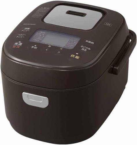 アイリスオーヤマ IRIS OHYAMA IH炊飯器 3合炊き 低糖質モード 糖質抑制 ブラウン KRC-IK30-T 16,280円