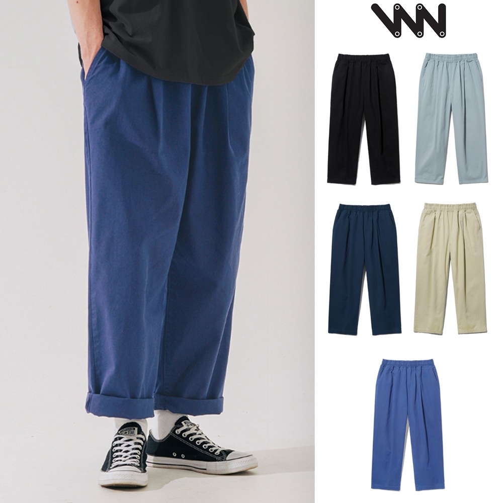 [WV PROJECT] Vine cotton banding pants