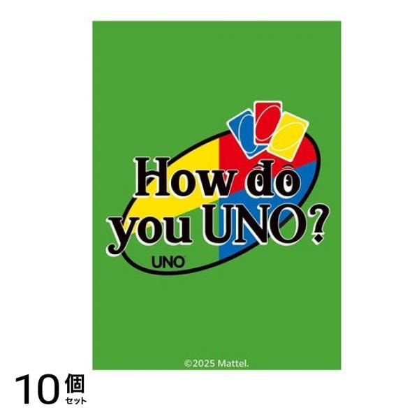 UNO キャラクタースリーブ 67×92mm How do you UNO(B) 65枚入 (EN-1557) 10個セット