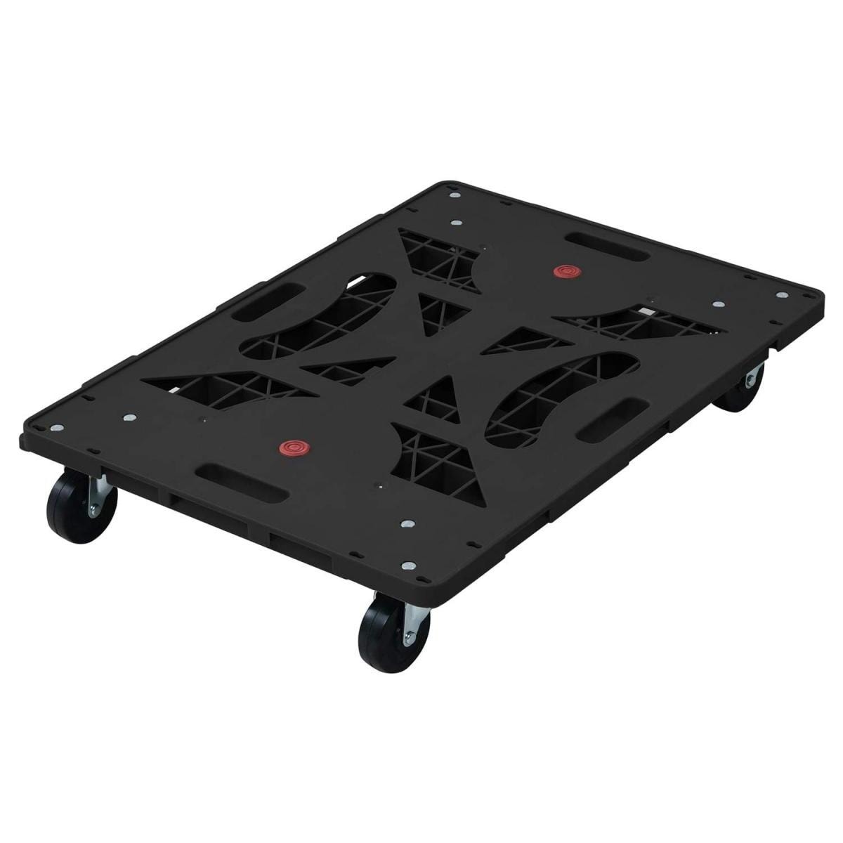 【10月上旬入荷予定】山善(YAMAZEN) 連結平台車 パレッティー ブラック YRB-G75BK 　耐荷重150kg スタッキング可能 連結可能 5,506円