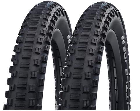 2本セット SCHWALBE(シュワルベ) LITTLE JOE 20インチタイヤ 406 クリンチャー フォールディングタイヤ Black Reflex (20x1.40) [並行輸入品]