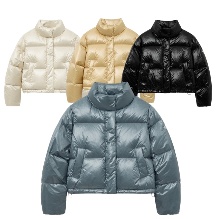 W GLOSSY DUCK DOWN CROP PUFFER (MFG44WDW107)