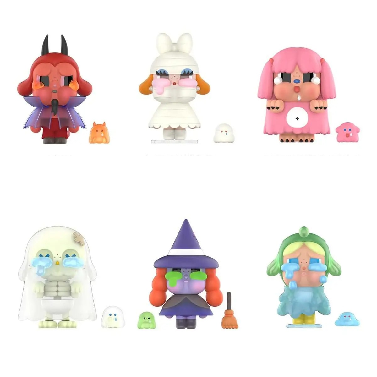 公式正規品POP MART Crybaby Monster Tears シリーズ ガチャポン ブラインドボックス フィギュアモデル サプライズギフト