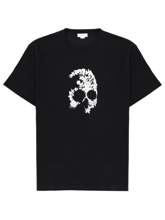 ALEXANDER MCQUEEN Men T-Shirts 857145 QTAEG0520 BLACK