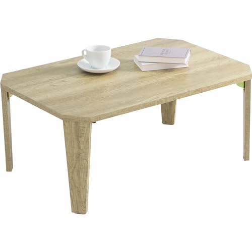 色：【木目調】ナチュラル サイズ：幅75cm 萩原(Hagihara) ローテーブル センターテー