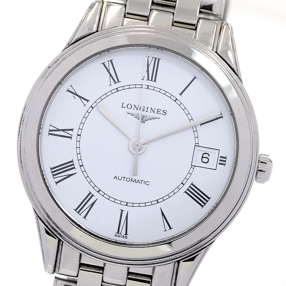 ロンジン LONGINES L4.774.4 フラッグシップ デイト 自動巻き メンズ _843916【中古】