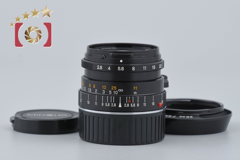 MINOLTA ミノルタ M-ROKKOR 28mm f/2.8 ライカMマウント 27,170円
