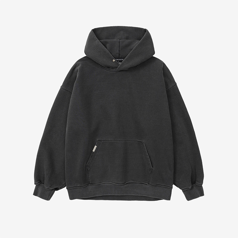 [Restocked on 10/14] Classic Hoodie - Washed Black