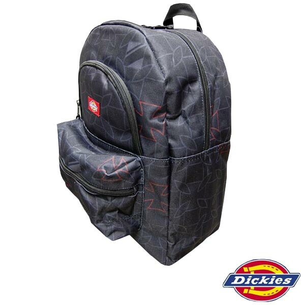 ディッキーズ リュック 直輸入 DICKIES USA バックパック ダブルポケット クロス 柄 ブラック メンズ レディース インポート リュックサック アメカジ ストリート ブランド HIPHOP