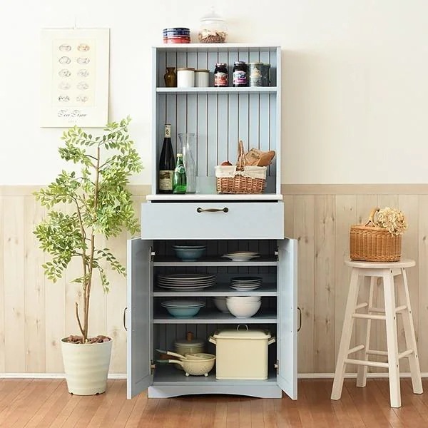カップボード キッチン収納 北欧風 おしゃれ カントリー調