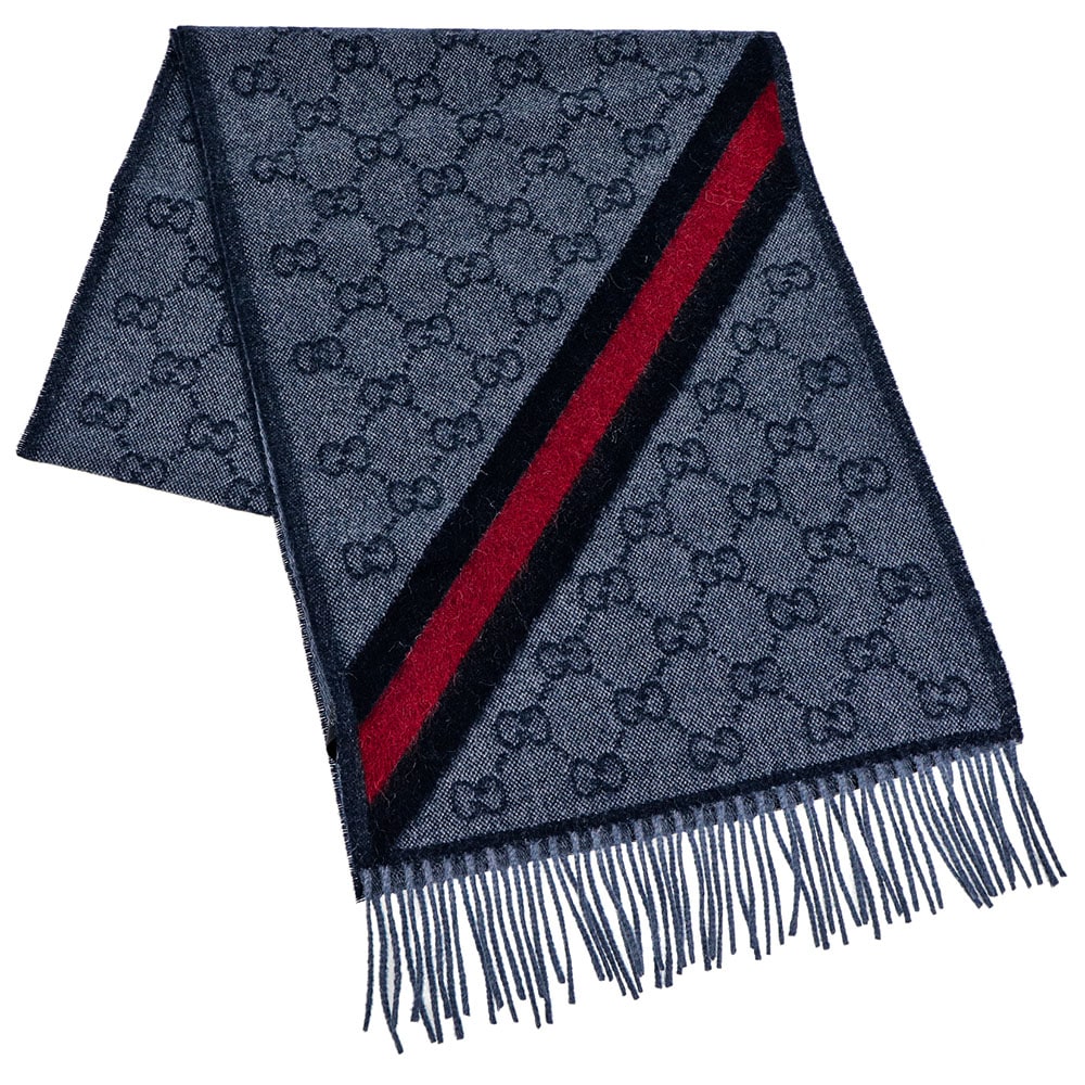 570603-3GB18-4068 ストールウールアルパカミッドナイトブルー