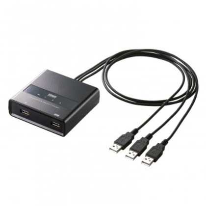 サンワサプライ キーボード・マウス用パソコン切替器 3:1 SW-KM3UU