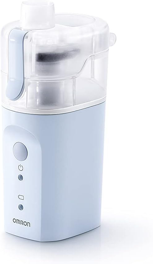 ハンディ吸入器 NE-S20 水道水OK 水だけ 携帯 持ち運び 喉 鼻 加湿 乾燥予防 使い捨てメッシュ20個入り