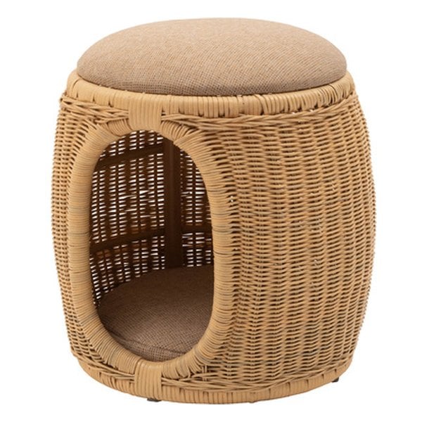 ペットスツール ナチュラル 直径39×高さ43cm PET-66