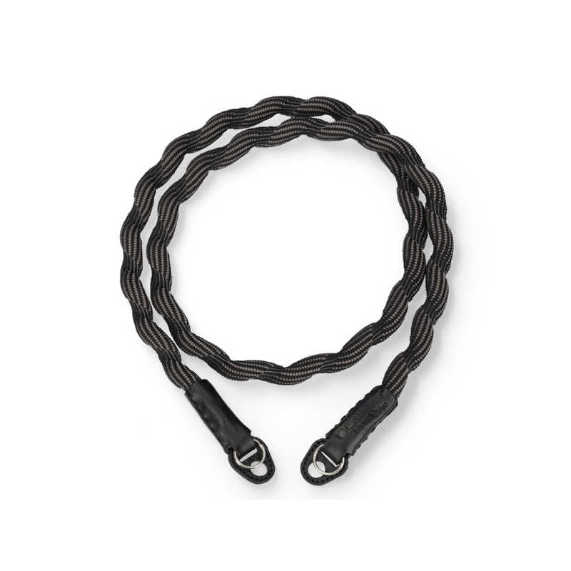 アルティザン＆アーティスト　スパイラルコードストラップ スタンダード(ネックストラップタイプ) ARTISAN＆ARTIST＊ ブラック×グレー　ACAM707BKGY