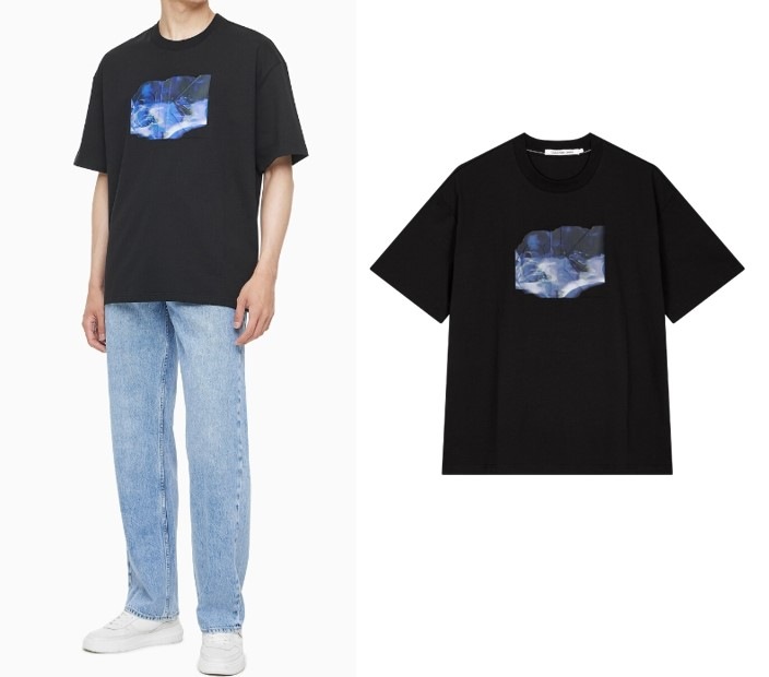 Oversized fit Graphic Logo T-shirt (J326354-BEH)