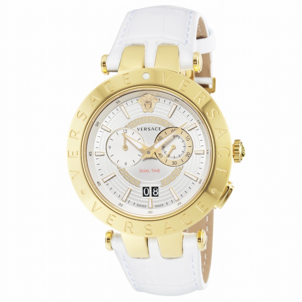 腕時計 VEBV00319 メンズ V-RACEDUALTIME クオーツ ホワイト