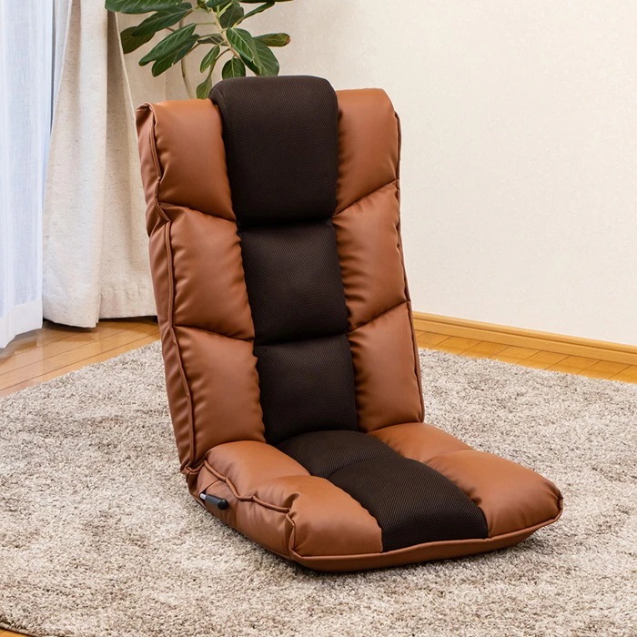 座椅子 liberta リベルタ クラシックスタイルの座椅子 RMBS-13-BR ブラウン座椅子