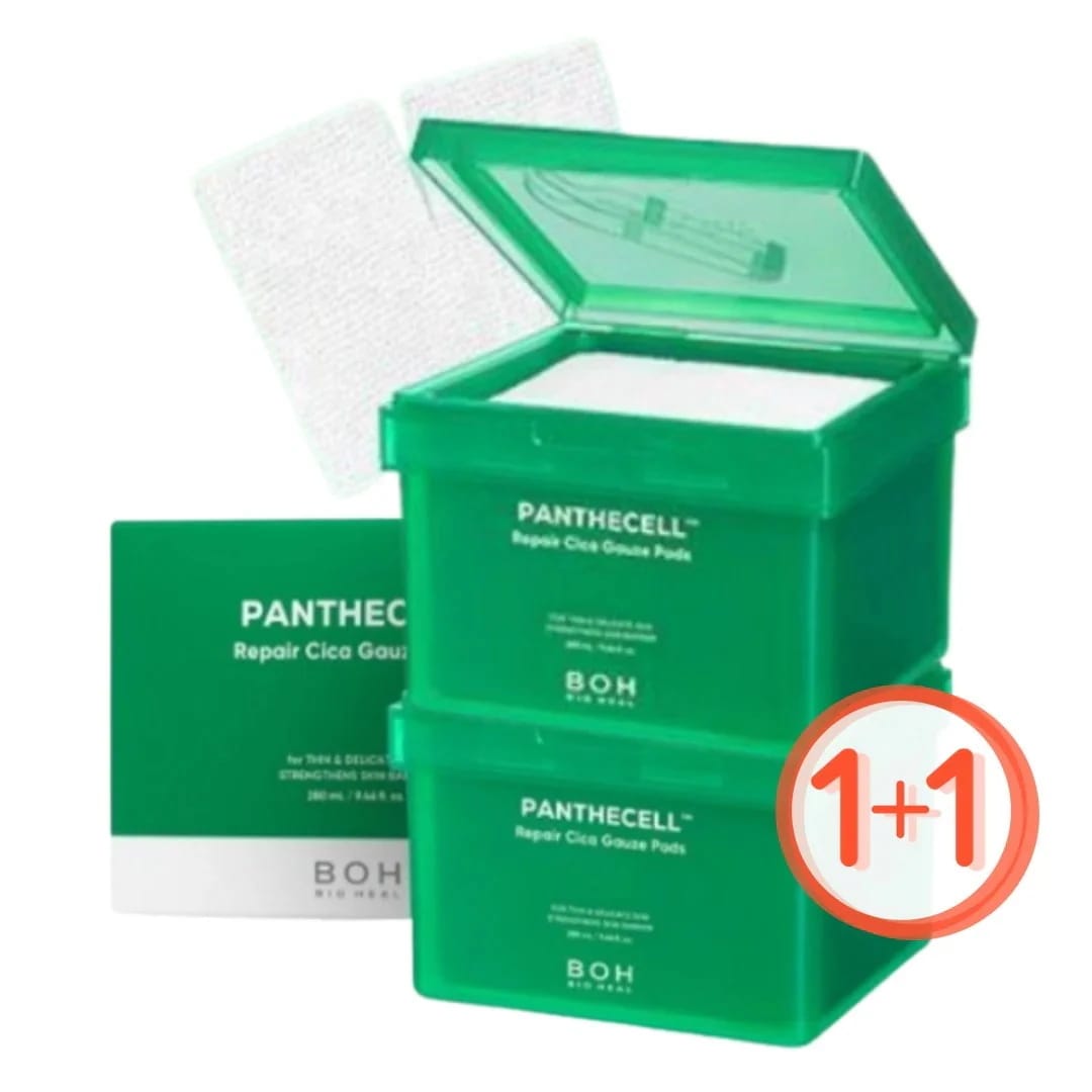 [企画セット1+1] BOH パンテセルリペアシカガーゼパッド 80枚(本品)+80枚(本品)/パンテセル/リペアシカ/肌バリア強化/トナーパッド/韓国コスメ