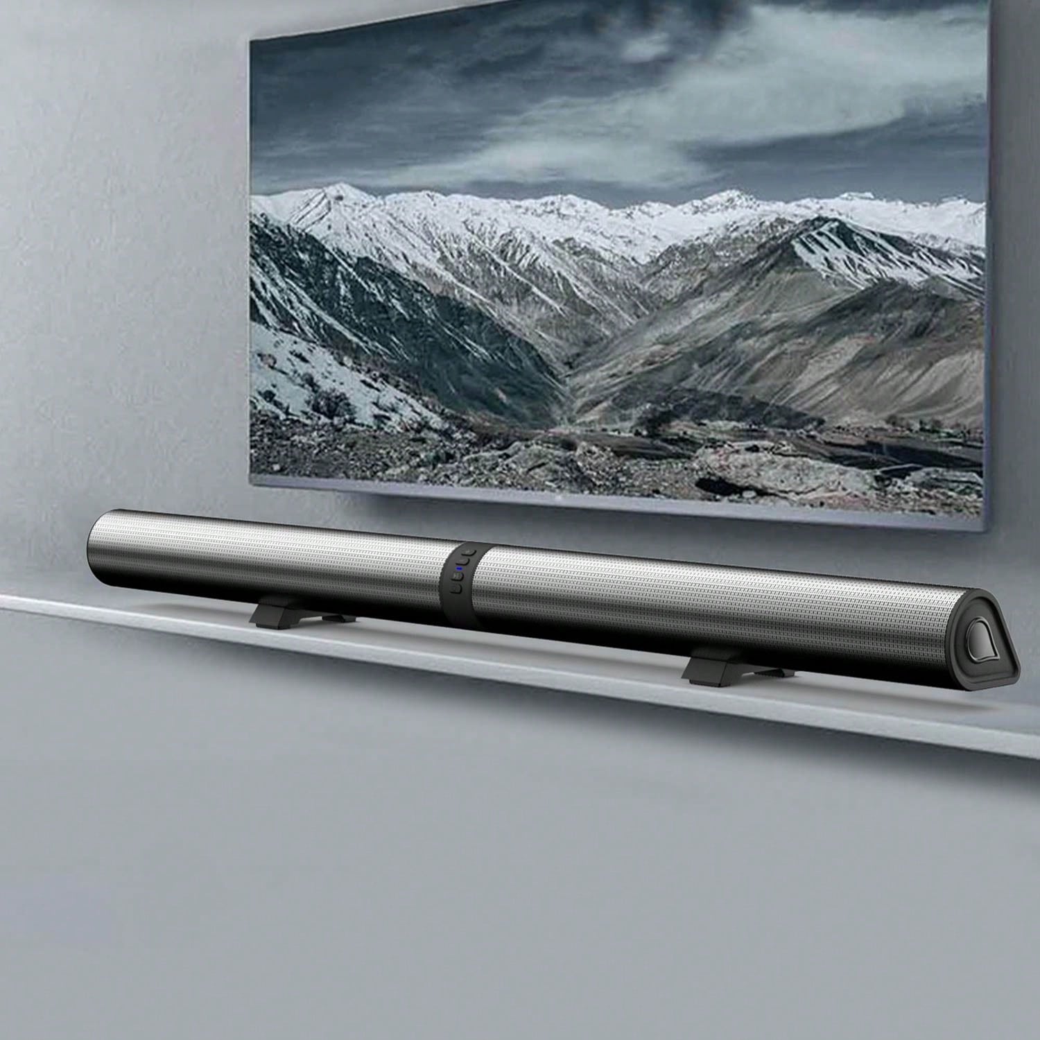 サウンドバー ホームシアター 3d サラウンド 20w 無線 Lanスピーカー Usb Bluetooth対応 可倒式tv/pc接続可