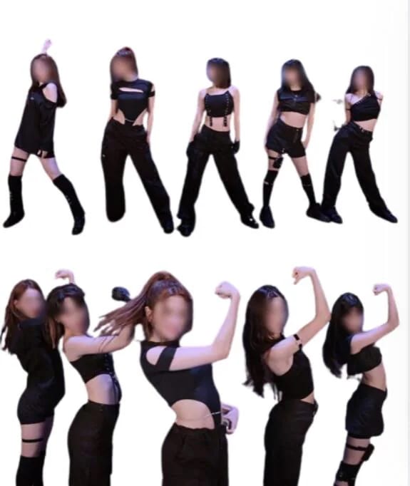 ダンス衣装 レディース セットアップor単品 トップス スカート ズボン ダンス衣装 ワイドパンツ 韓国 ダンス ヒップホップ ステージ衣装 k-pop アイドル 衣装 団体 ブラック アイドル