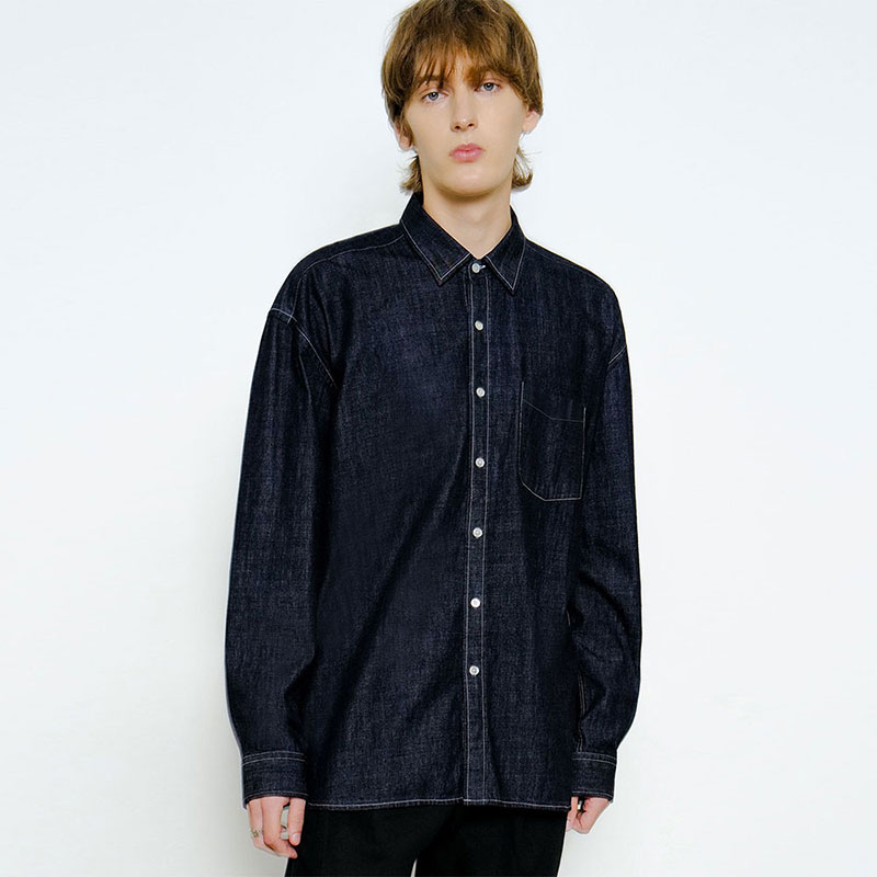 Mare Washed Denim Shirt [Indigo]