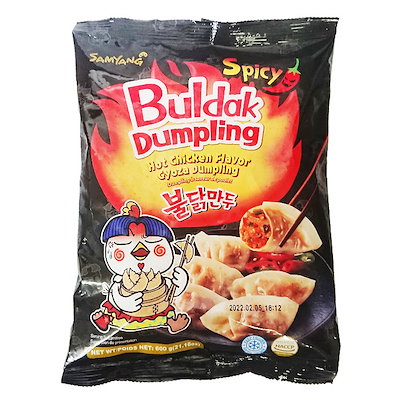 三養 ブルダック餃子(激辛) 600g　ｘ　2個　クール便...のサムネイル