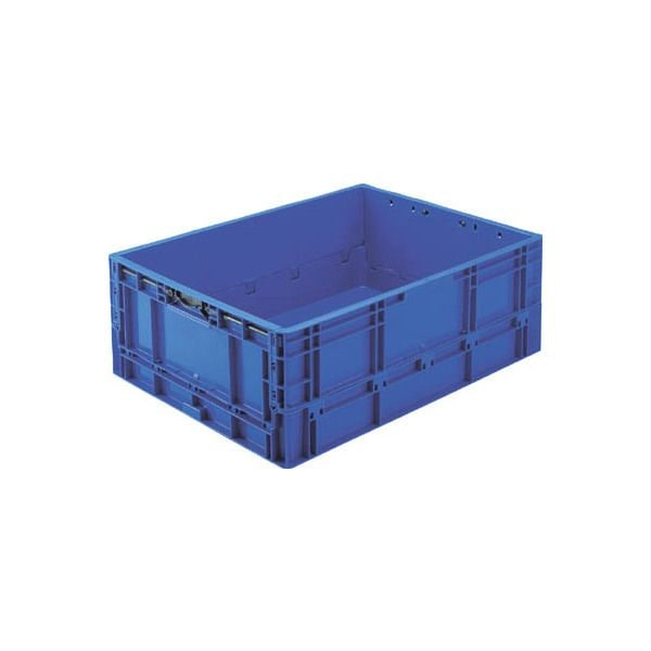 TRUSCO TPO-462.5 オリコン TPO型 折りたたみコンテナ TP規格 62L ダークブルー メーカー直送