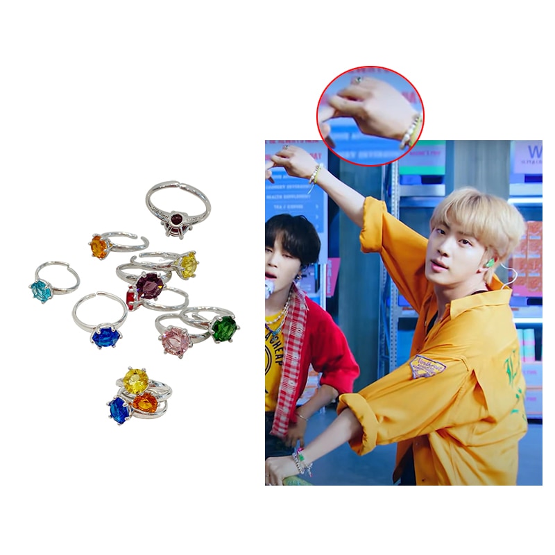 MIK BTS JIN 着用 MINI POP CANDY RING