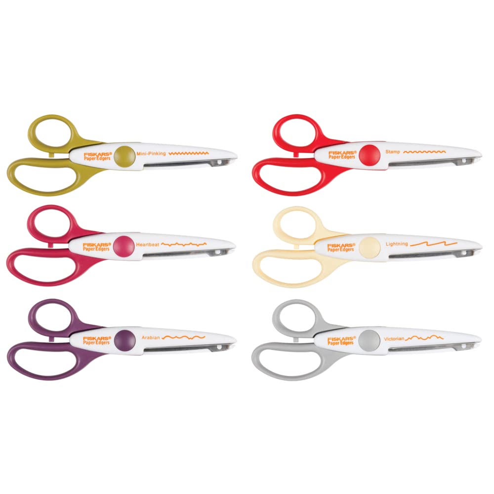 Fiskars Contemporary Paper Edgers Scissors Set (12-93017897) by Fiskars