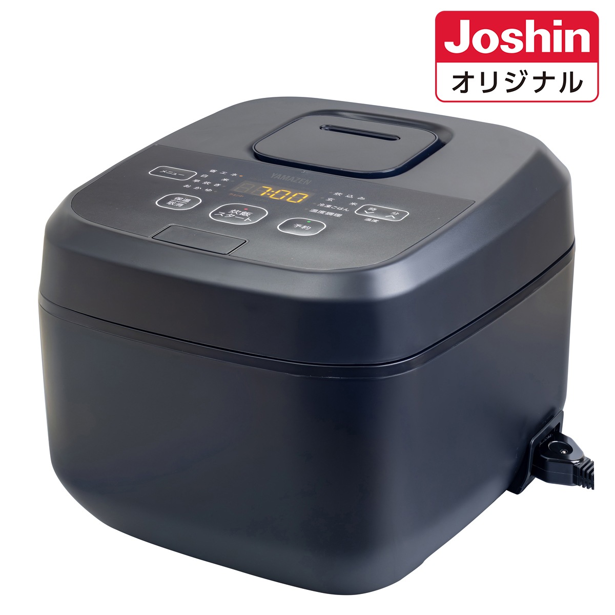 YAMAZEN YDRC-10IHJ-B IHジャー炊飯器（5.5合炊き）　ブラック YDRC10IHJB